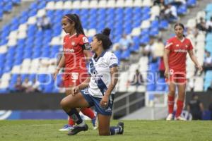 FÚTBOL FEMENIL . PUEBLA VS TOLUCA