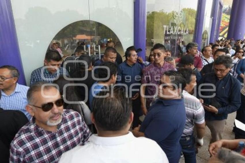 TLAXCALA . MANIFESTACIÓN 7 DE MAYO