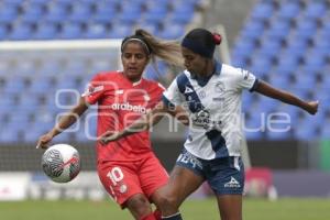 FÚTBOL FEMENIL . PUEBLA VS TOLUCA