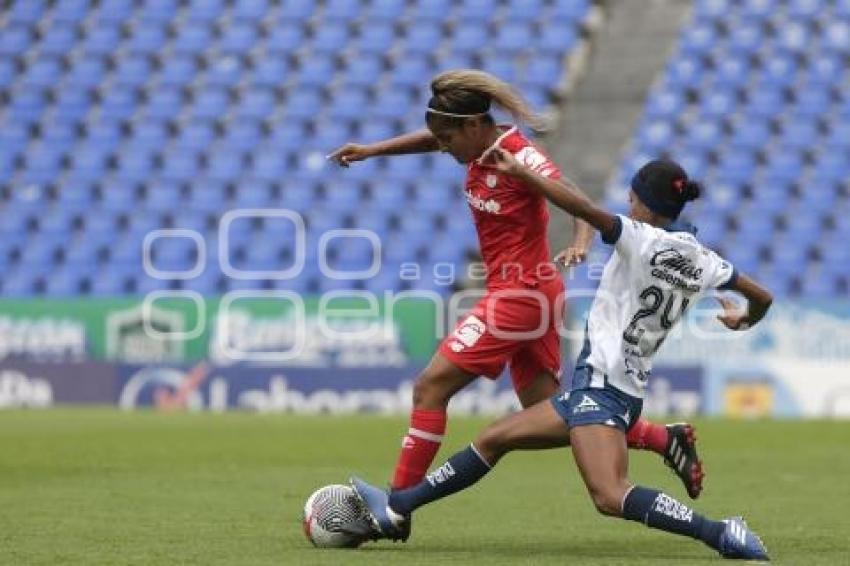 FÚTBOL FEMENIL . PUEBLA VS TOLUCA