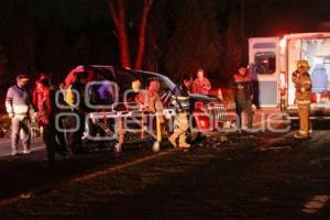 TLAXCALA . ACCIDENTE VIAL