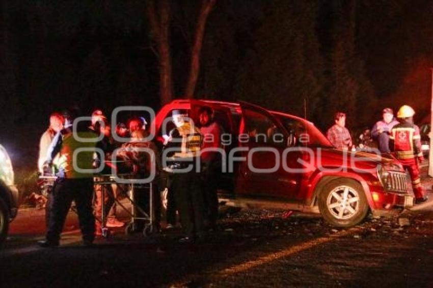 TLAXCALA . ACCIDENTE VIAL