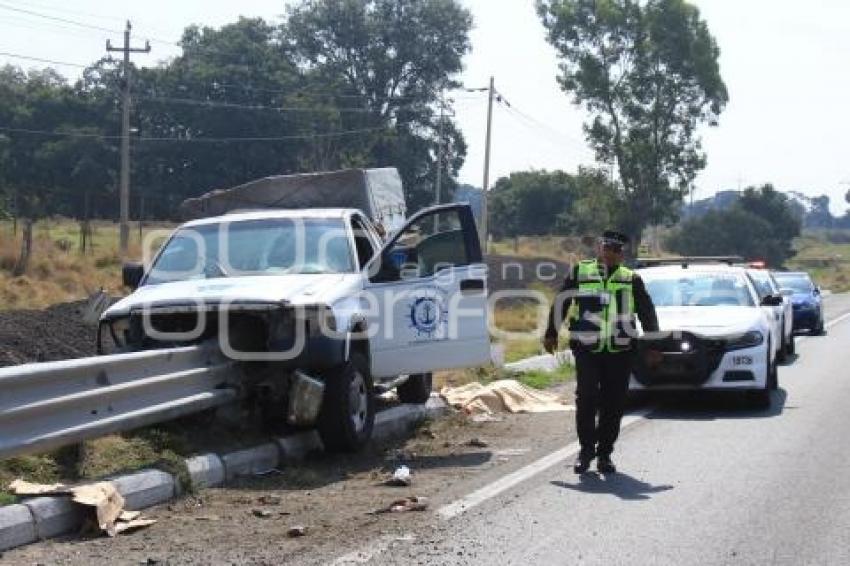 NOTA ROJA . ACCIDENTE VIAL