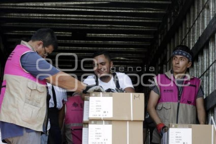 INE . PAQUETERÍA ELECTORAL