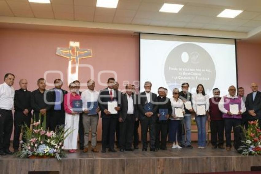 TLAXCALA . FIRMA ACUERDO POR LA PAZ