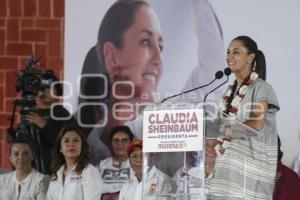 TLAXCALA . CLAUDIA SHEINBAUM