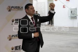 DEBATE PUEBLA 2024 . ALEJANDRO ARMENTA