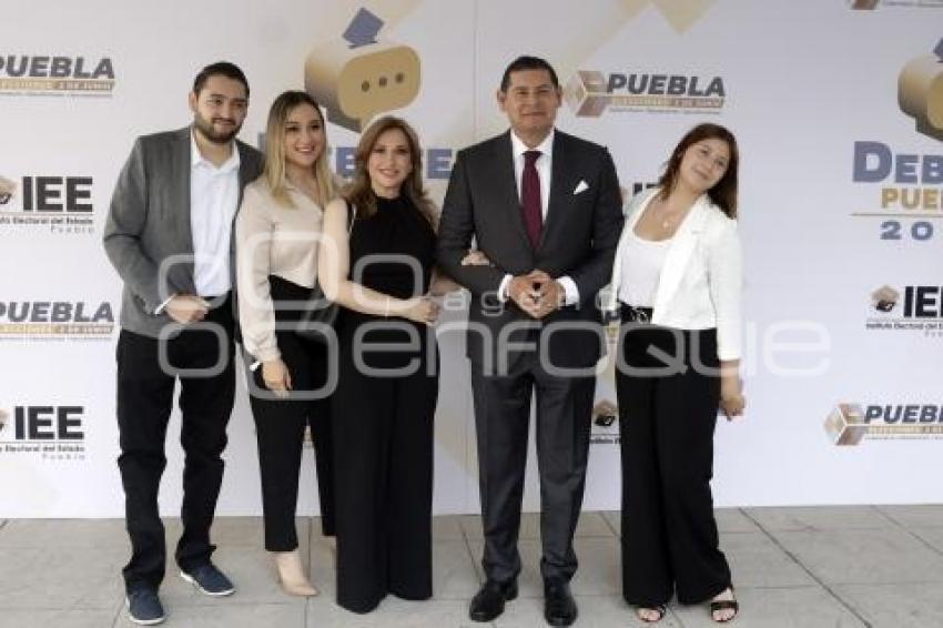 DEBATE PUEBLA 2024 . ALEJANDRO ARMENTA