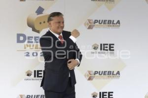 DEBATE PUEBLA 2024 . FERNANDO MORALES