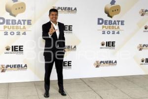 DEBATE PUEBLA 2024 . EDUARDO RIVERA