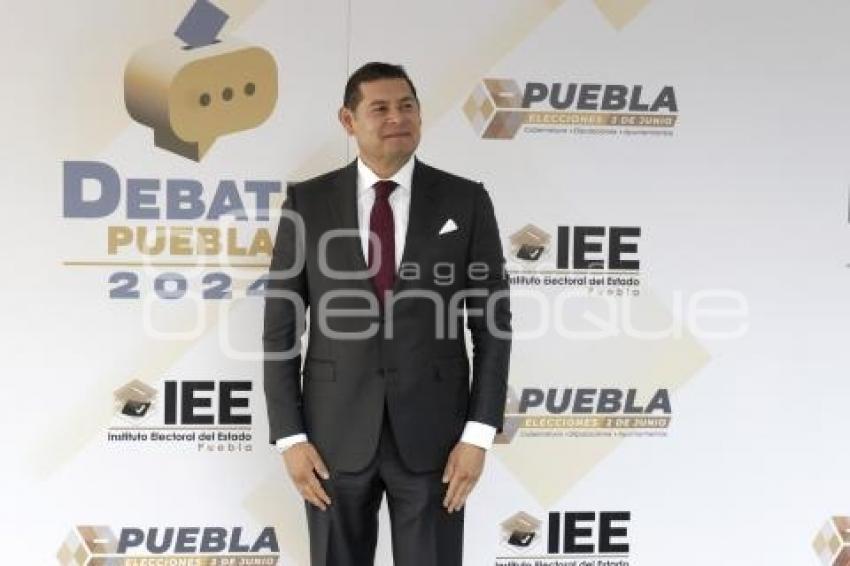 DEBATE PUEBLA 2024 . ALEJANDRO ARMENTA