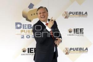 DEBATE PUEBLA 2024 . FERNANDO MORALES