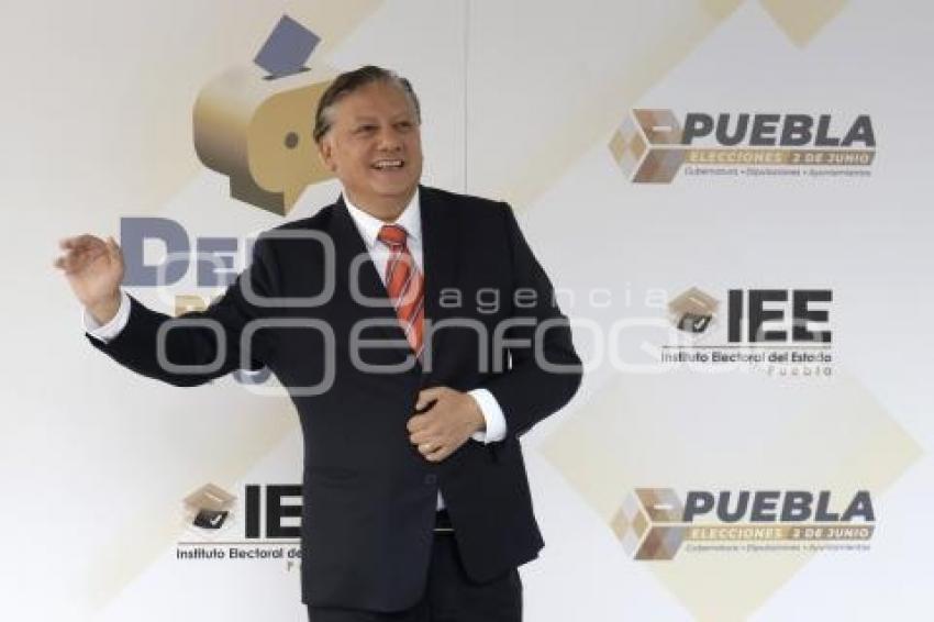 DEBATE PUEBLA 2024 . FERNANDO MORALES