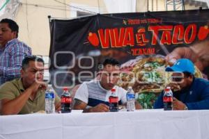 TLAXCALA . FESTIVAL VIVA EL TACO