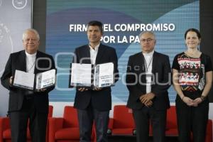 FIRMA COMPROMISO POR LA PAZ