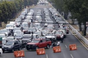 RECTA A CHOLULA . TRÁFICO