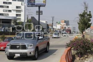 PERIFERICO .  APERTURA DE CARRIL