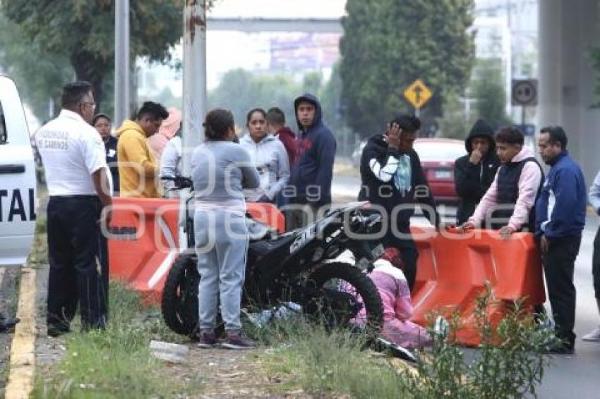 NOTA ROJA . ACCIDENTE MOTOCICLISTA