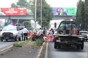 NOTA ROJA . ACCIDENTE MOTOCICLISTA