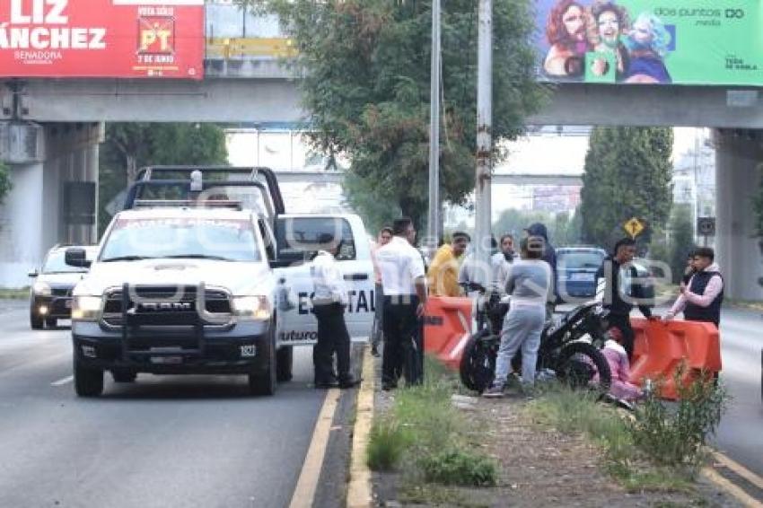 NOTA ROJA . ACCIDENTE MOTOCICLISTA