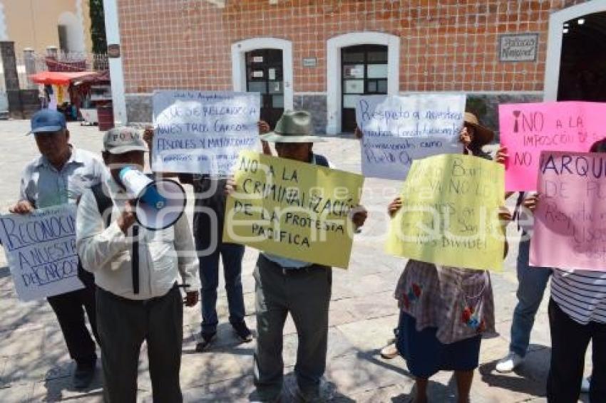 PROTESTA . USOS Y COSTUMBRES