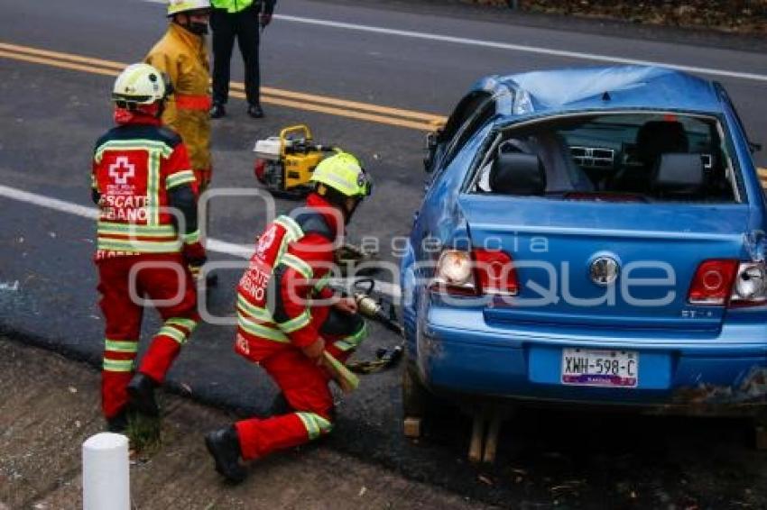 TLAXCALA . ACCIDENTE VIAL