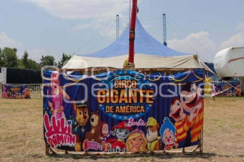 TLAXCALA . CIRCO GIGANTE DE AMERICA