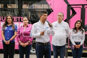 MEJOR RUMBO PARA PUEBLA . TRANSPORTE ROSA