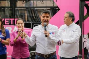 MEJOR RUMBO PARA PUEBLA . TRANSPORTE ROSA