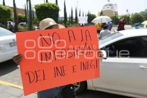 TLAXCALA . MANIFESTACIÓN TLALTELULCO