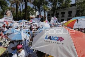 MEJOR RUMBO PARA PUEBLA . CIERRE DE CAMPAÑA