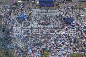 MEJOR RUMBO PARA PUEBLA . CIERRE DE CAMPAÑA