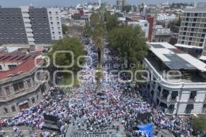 MEJOR RUMBO PARA PUEBLA . CIERRE DE CAMPAÑA