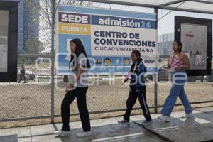 BUAP . EXÁMEN DE ADMISIÓN