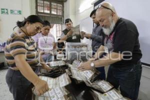 ELECCIONES 2024 . CIERRE DE CASILLA