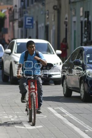 TLAXCALA . DÍA MUNDIAL BICICLETA