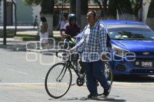 TLAXCALA . DÍA MUNDIAL BICICLETA