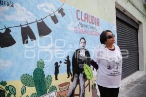 MURAL . MUJER DESAPARECIDA