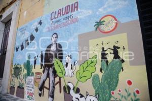 MURAL . MUJER DESAPARECIDA