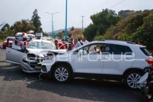 TLAXCALA . ACCIDENTE VIAL