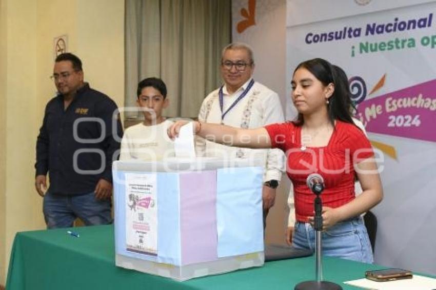 TLAXCALA . CONSULTA NACIONAL NIÑOS