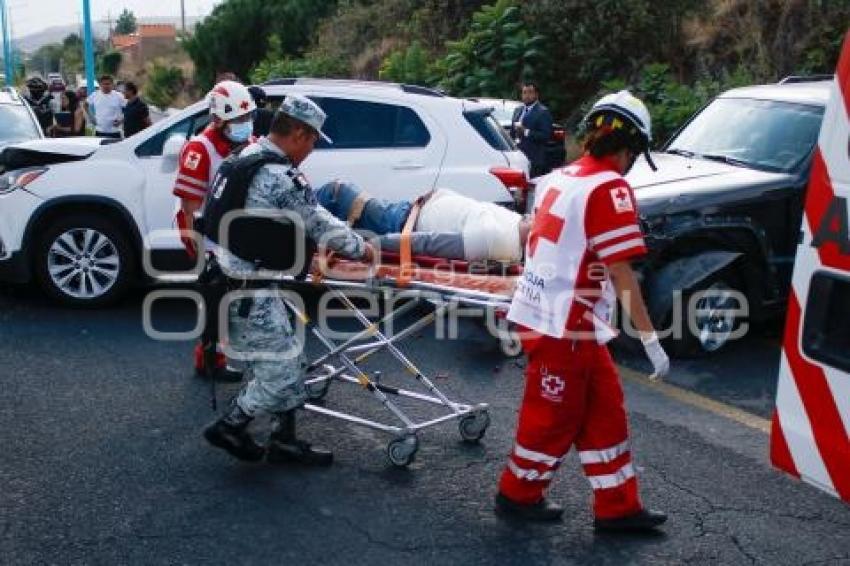 TLAXCALA . ACCIDENTE VIAL