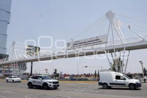 VÍA ATLIXCÁYOTL . PUENTES ELEVADOS