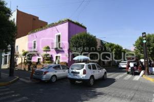 TLAXCALA . CIERRE DE CALLES