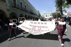TLAXCALA . DESFILE SECUNDARIAS TÉCNICAS