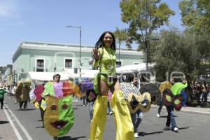 TLAXCALA . DESFILE SECUNDARIAS TÉCNICAS