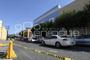 TLAXCALA . CIERRE DE CALLES