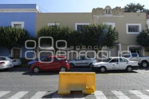 TLAXCALA . CIERRE DE CALLES