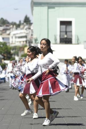 TLAXCALA . DESFILE SECUNDARIAS TÉCNICAS