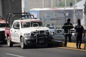 CADÁVER . AUTOPISTA MÉXICO - PUEBLA